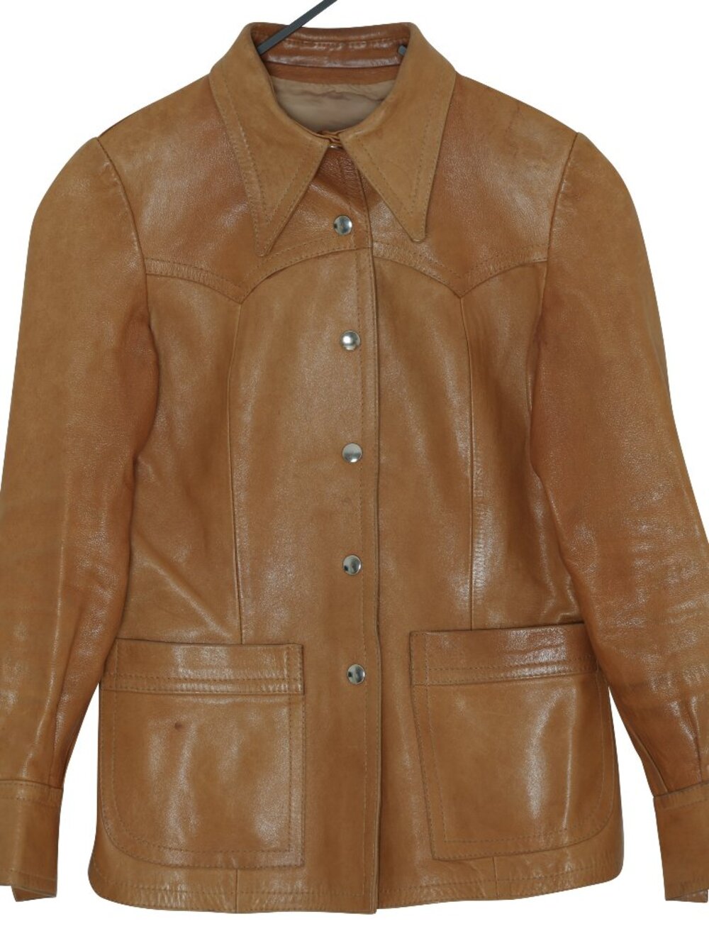 1972–1978, Leather Overshirt, Scalloped Frontier Yokes, Waist Suppression